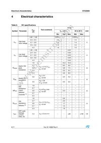 STG3692QTR Datasheet Page 6