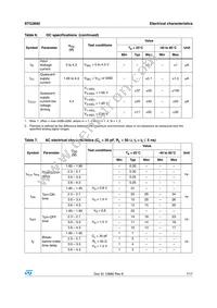 STG3692QTR Datasheet Page 7