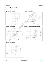 STG3692QTR Datasheet Page 10