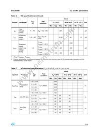 STG3699BVTR Datasheet Page 7