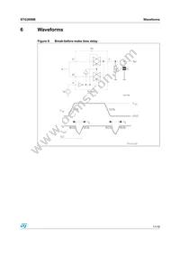 STG3699BVTR Datasheet Page 11