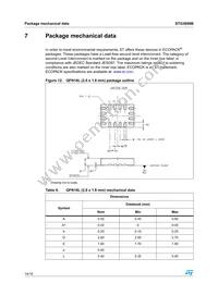 STG3699BVTR Datasheet Page 14