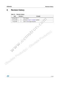 STG4159BJR Datasheet Page 17