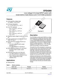 STG4260BJR Datasheet Cover