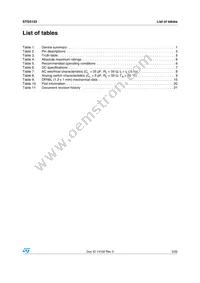 STG5123DTR Datasheet Page 3