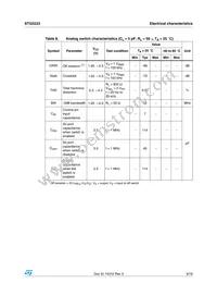 STG5223QTR Datasheet Page 9