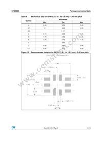 STG5223QTR Datasheet Page 15