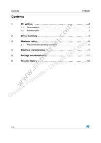 STG5683QTR Datasheet Page 2