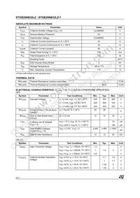 STGB20NB32LZ Datasheet Page 2