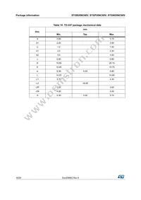 STGB20NC60VT4 Datasheet Page 16