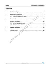 STGB30H60DFB Datasheet Page 2