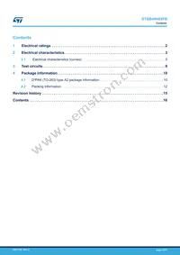 STGB40H65FB Datasheet Page 16