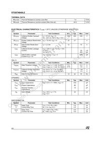 STGB7NB40LZT4 Datasheet Page 2