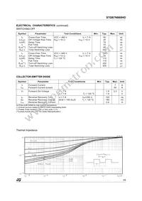 STGB7NB60HDT4 Datasheet Page 3