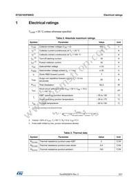 STGD10HF60KD Datasheet Page 3