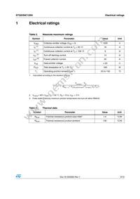 STGD3NC120H-1 Datasheet Page 3