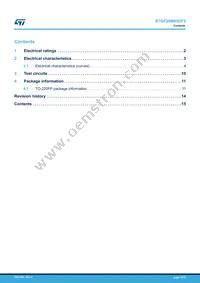 STGF20M65DF2 Datasheet Page 15