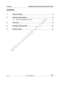 STGF3NC120HD Datasheet Page 2