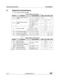 STGF4M65DF2 Datasheet Page 4
