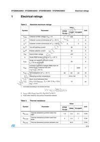 STGF8NC60KD Datasheet Page 3