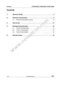 STGFW30V60F Datasheet Page 2