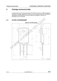 STGFW30V60F Datasheet Page 12