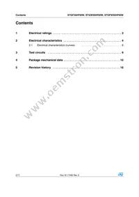 STGFW35HF60W Datasheet Page 2