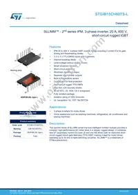 STGIB15CH60TS-L Datasheet Cover