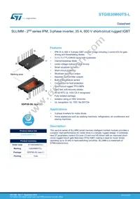 STGIB30M60TS-L Datasheet Cover