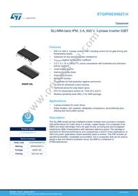 STGIPNS3H60T-H Datasheet Cover