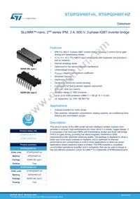 STGIPQ3H60T-HL Datasheet Cover
