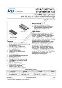 STGIPQ3H60T-HZS Datasheet Cover