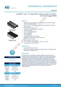 STGIPQ5C60T-HZ Datasheet Cover