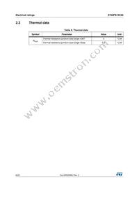STGIPS15C60 Datasheet Page 6