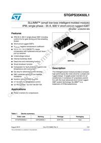 STGIPS35K60L1 Datasheet Cover