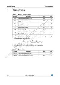 STGP10NB60SFP Datasheet Page 2