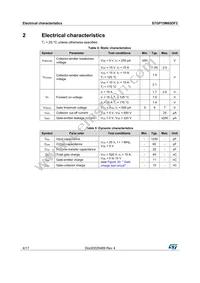 STGP15M65DF2 Datasheet Page 4