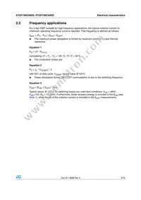 STGP19NC60SD Datasheet Page 9