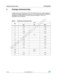 STGP35HF60W Datasheet Page 10