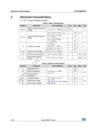 STGP4M65DF2 Datasheet Page 4