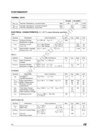 STGP7NB60HD Datasheet Page 2