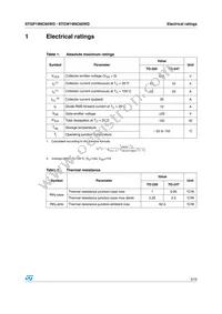 STGW19NC60WD Datasheet Page 3