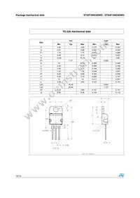 STGW19NC60WD Datasheet Page 12