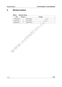 STGW19NC60WD Datasheet Page 14