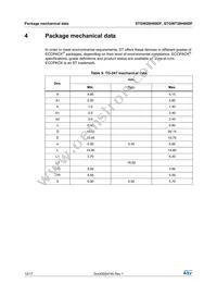 STGW20H60DF Datasheet Page 12