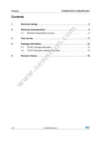 STGW25H120F2 Datasheet Page 2