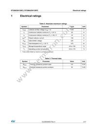 STGW25H120F2 Datasheet Page 3