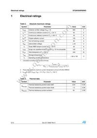 STGW35HF60WD Datasheet Page 2