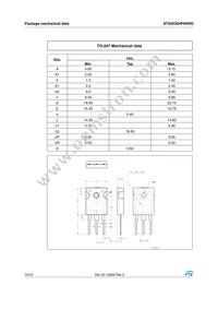 STGW35HF60WD Datasheet Page 10