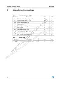 STH13009 Datasheet Page 2